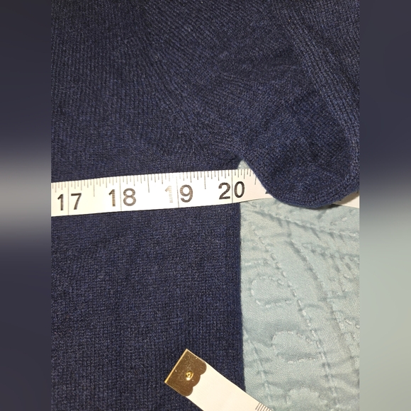 JOHNNY WAS Women's S Cashmere Split Neck Embroidered Sweater - Picture 10 of 12